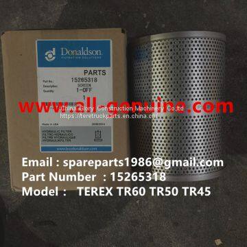 TEREX 15265318 FILTER TR35A 3305F 3305G 3305K 3305B OFF HIGHWAY RIGID DUMP TRUCK MINING HAULER TRANSMISSION