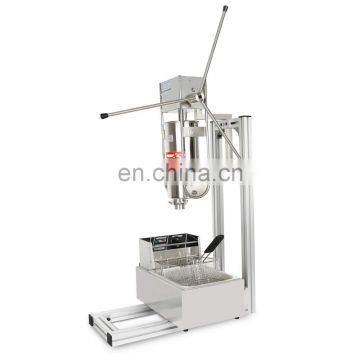 Spanish churros machine biscuit with electric fryer for sale
