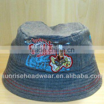 cotton kids bucket cap