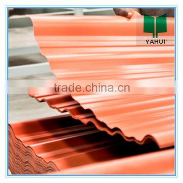 PVC corrugated panels for corrusion resistance