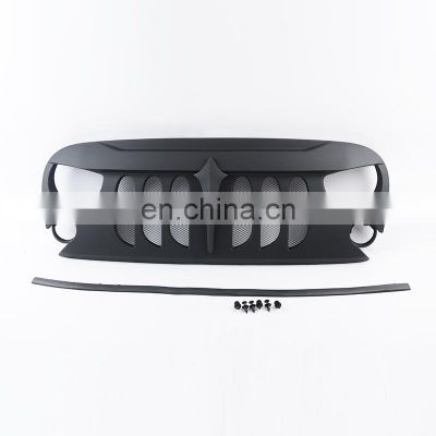 New Grille  For Jeep Wrangler Jk 07-17 Front grille  new accessories Offroad parts