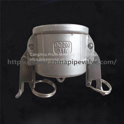 Stainless Steel Autolock Cam & Grooves Type DC – Dust Cap