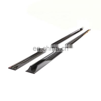 side skirt for audi A4 B9 universal style carbon fiber materia High Quality Vehicles Accessories Auto side skirts 2017 2018 2019