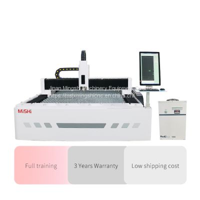 1500W High Power Metal Fiber Laser Cutting Machine for Ss CS Steel Pipe and Sheet Cutting