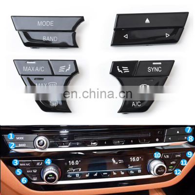 Console Dashboard Air Conditioning Ac Control Push Button Replacement For BMW 5 7 Series G30 G38 G11 G12