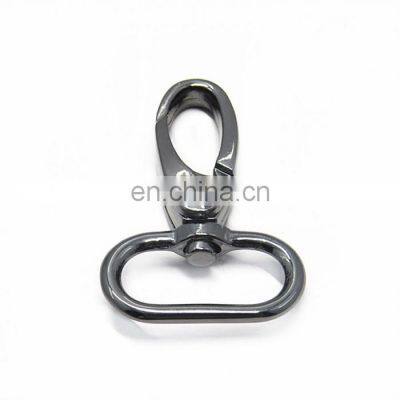 Gun Metal Swivel Snap Hook Purse Strap Connector For Handbag