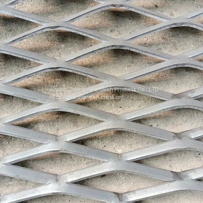 Beautiful And Generous Aluminum Mesh With Diamond Holes Strong And Durable