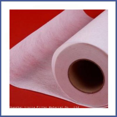 Cutting fluid treatment filter cloth non-woven fabric