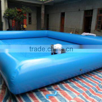 Commercial 0.6mm pvc tarpaulin inflatable family size swimming pools