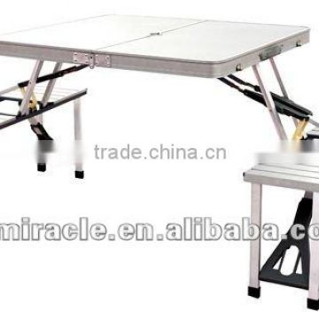 Aluminium Camping Table with chair/picnic table