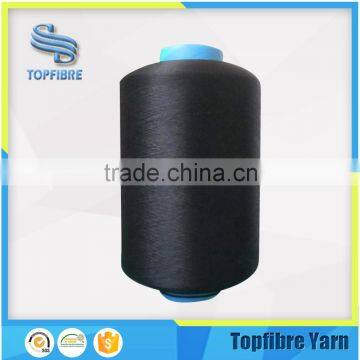Wholesale Black Color 2222/20F Air Spandex Covered Yarn