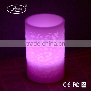 Remote control led flameless flickering battery operated candles