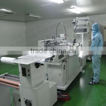 Automatic reel silk screen printing machinery for Thermal transfer paper sticker