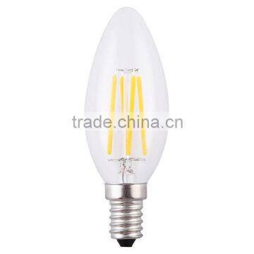 130lm/W PF>0.9 2w 4w 6w 8w led filament lamp