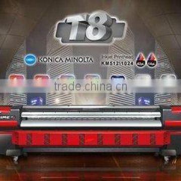 Guangzhou large format Taimes solvent printer with KM512/KM1024
