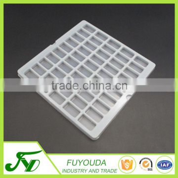 PS write 50 holes plastic component electronic blister tray