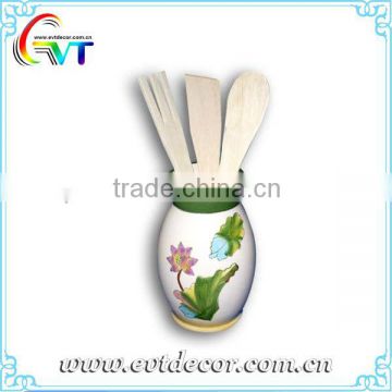 Ceramic Kitchen Cutlery Holder