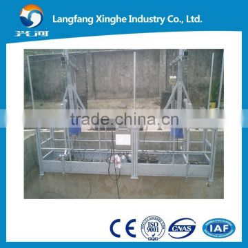 Fall protection glass cleaning equipment/cradle/working platform
