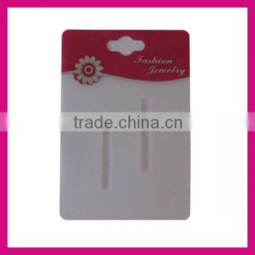 Transparent PVC Hair Card