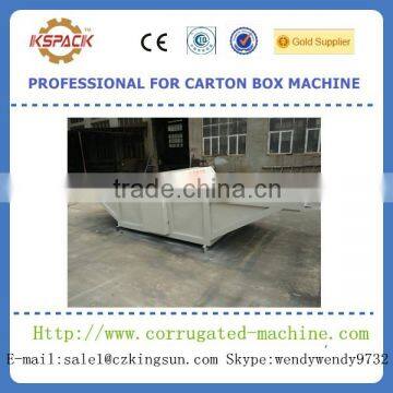 corrugated carton box cutting machine
