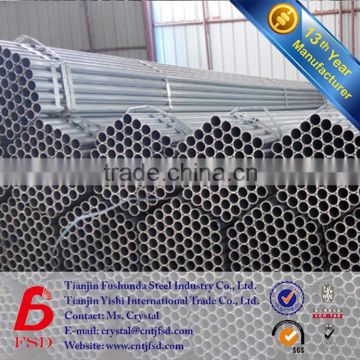 thickness of construction weldiing erw galvanized scaffolding pipe