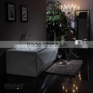 Solid surface custom made bathtub acrylic high glossy B25805W-5
