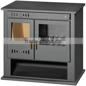Wood burning cook stove Y320 BO with boiler, high quality, European products