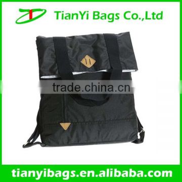 Custom handbag convert to a backpack from a shoulder bag backpack
