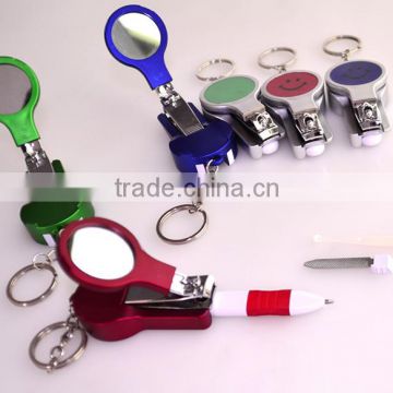 multifunction ballpen with nailer and mirror