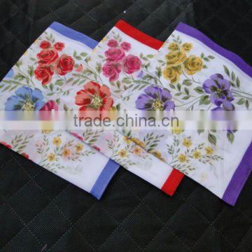 garden series handkerchief