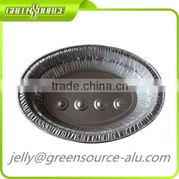 Disposable aluminum foil tray