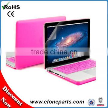 Competitive price for macbook pro rubber case, rubberized hard case cover for macbook pro, rubber for macbook pro case in China