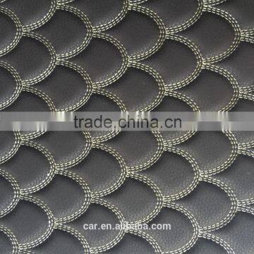 Cars accessories PVC +EVA, XPE material 3D 5D car floor mat