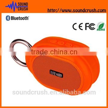 2015 China supplier new unique design bluetooth speaker, silicone outdoor speaker