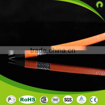 Efficiently heating self regulating heating trace cable