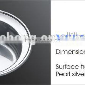 Hot sell Italy design stainless steel oval kitchen sink