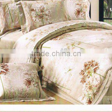 100%Cotton Jacquard Sateen Bedding Set