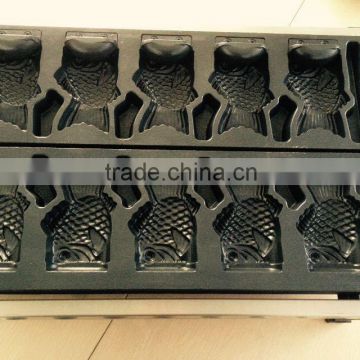 top quality open mouth fish shape new style taiyaki maker for sale