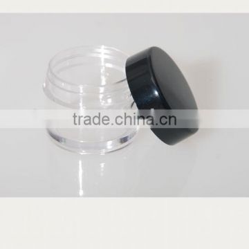 clear plastic jar