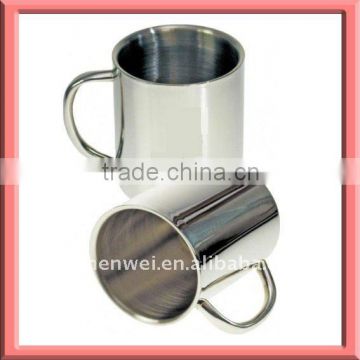 8oz stainless steel cups with handle