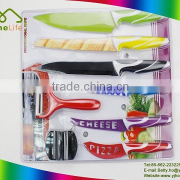 Sharp solutions kitchenware ultimate multipurpose 9pcs royalty line knife set