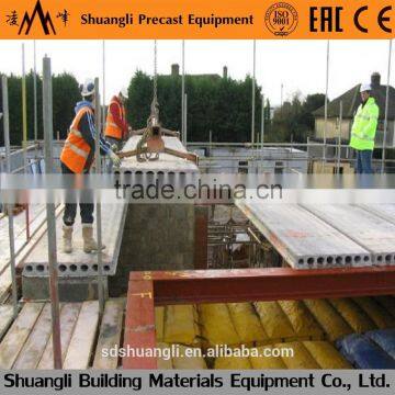 150-600 Precast concrete hollow core slab forming/making machine for sale