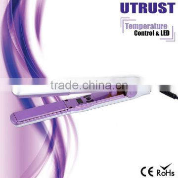 China manufacture cheap LED wand hair straightener