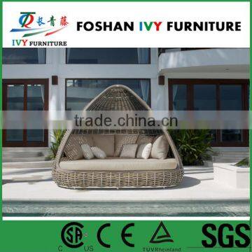 Leisure garden furniture rattan outdoor daybed