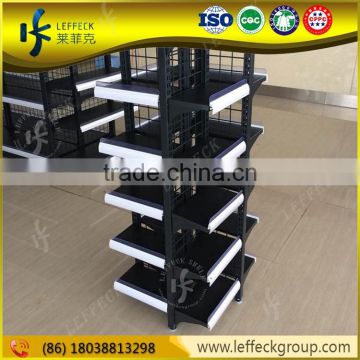 Classic metal chain store display equipment for commercial storage