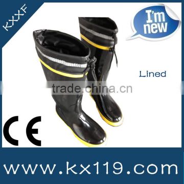 2014 new desgin With Contraction bind Rubber Boots