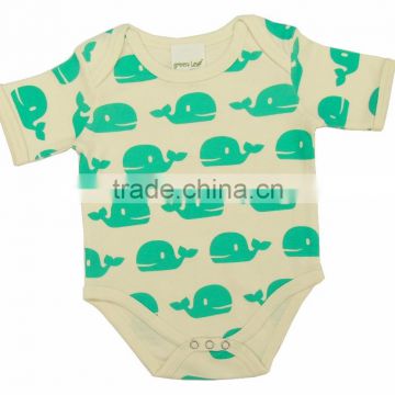High Quality 100% Organic Cotton Baby bodysuits and Comfortable baby rompers with Short Sleeves different color baby bodysuits
