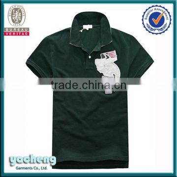 Custom design your own logo men cotton polo shirt wholesale