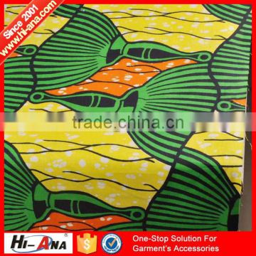 hi-ana fabric3 OEM Custom made top quality Decorative cheap african fabric