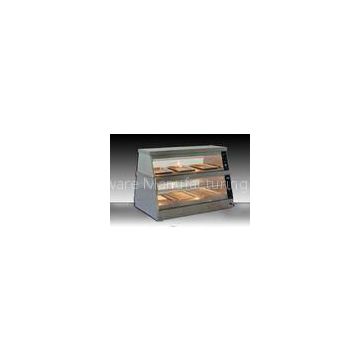 Commercial Electric Hot Display Showcase / Food Warmer / Stainless Steel